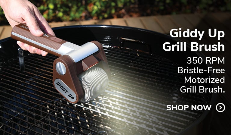Horsepower Giddy Up Grill Brush