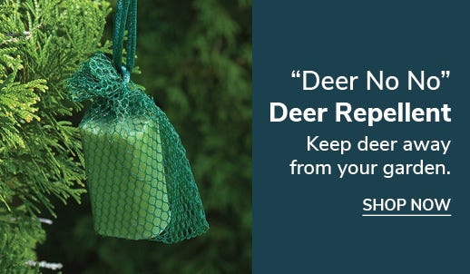 Deer Repellent hanging