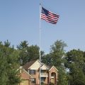 Telescoping Flagpole with Flag (17 ft. Pole - 3'x5' Flag) thumbnail