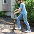 model removing weeds in between rocks  thumbnail