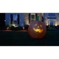 Inflatable Talking Pumpkin  lite up at night on display thumbnail