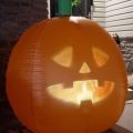Inflatable Talking Pumpkin  lite up at night thumbnail