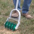 close up view of seed stitcher in yard thumbnail