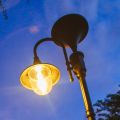 Shepherd's Crook Outdoor Solar Lamp with Post thumbnail