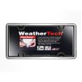 WeatherTech License Plate Cover (Brushed Stainless)  thumbnail