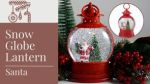 Holiday Snow Globe Lantern thumbnail