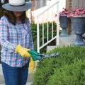 model using the cordless grass and hedge trimmer  thumbnail