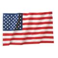 nylon American flag on white  thumbnail