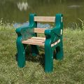Park Bench made as a chair thumbnail
