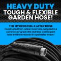 HydroSteel 100' Hose with Plastic Nozzle  thumbnail