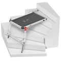 scaffold platform on steps with white background  thumbnail