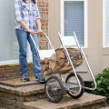 model bringing log cart up steps  thumbnail