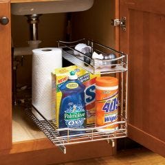 Roll-Out Cabinet Undersink Drawer (11 1/4w x 18"d x 14"h)"