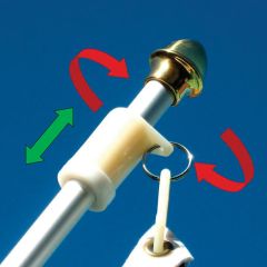 Never Furl  Flagpole Kit (3/4 in. dia.)