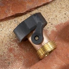 Brass Hose Shutoff