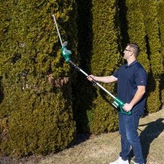 Cordless Extended Reach Hedge Trimmer