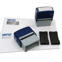 Blackout Stamp on envelope 
