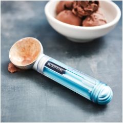 Thermal Heated Ice Cream Scoop on display on table