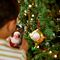 Santa’s Kindness Ornament & Journal