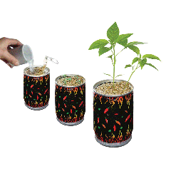 All Three World's Hottest Peppers Growing Kit 