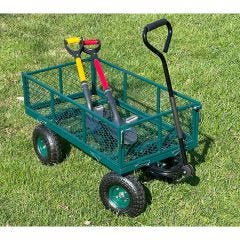 Steel Convertible Garden Cart   