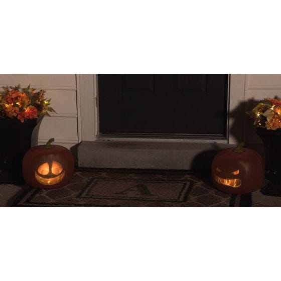 Animated Talking Pumpkin