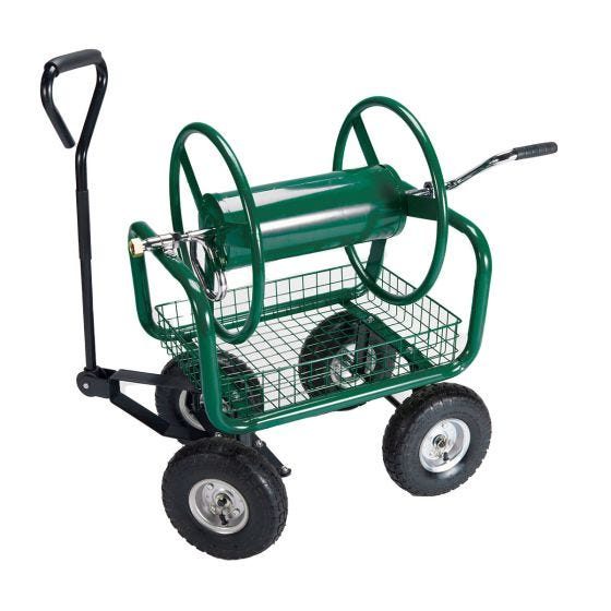 Steerable Hose Reel Cart 