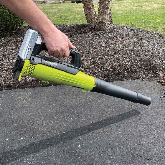 Cordless Leaf Blower Black And Decker Lightweight Rechargeable