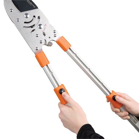 Telescopic Anvil Loppers handles 