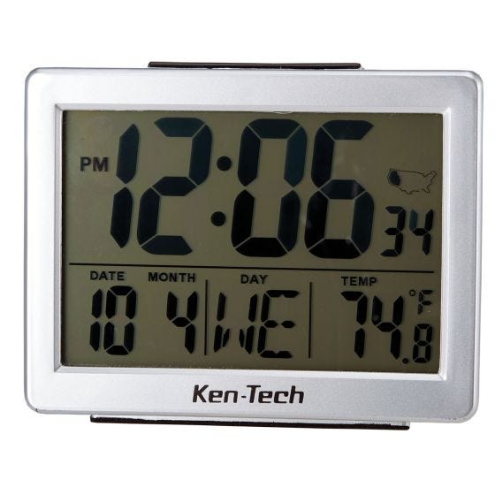EZ Read Self Setting Alarm Clock 