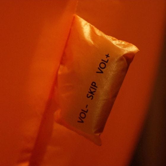 picture of volume box on outside of pumpkin