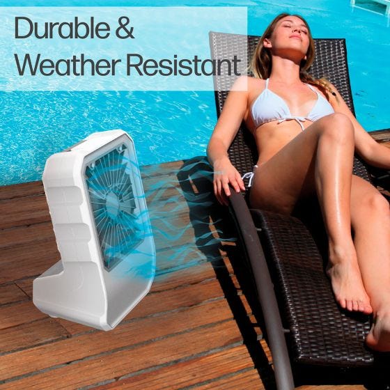 Cordless Arctic Air Outdoor Fan 