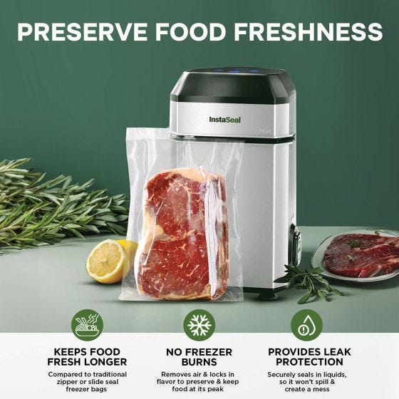 InstaSeal Vacuum Food Sealer