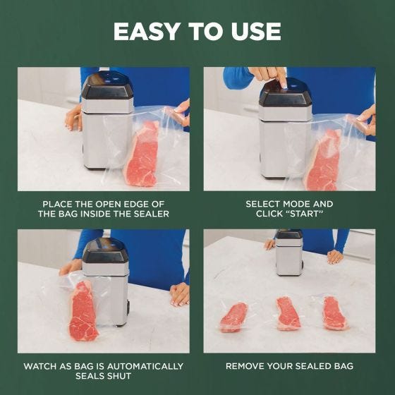 InstaSeal Vacuum Food Sealer