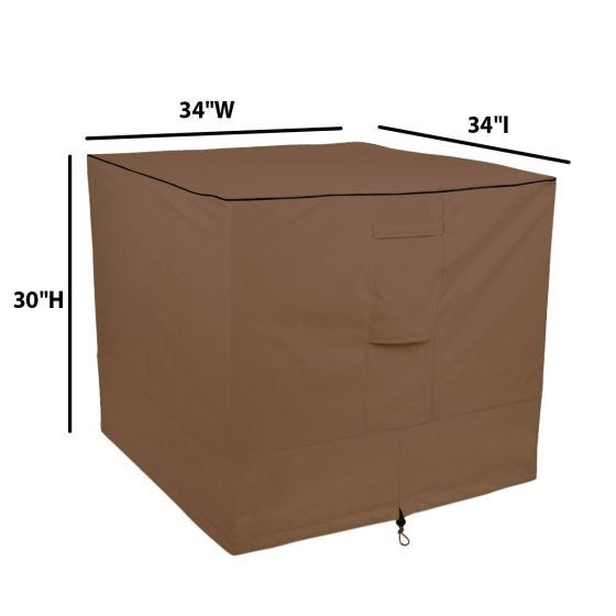 air conditioner cover dimensions 