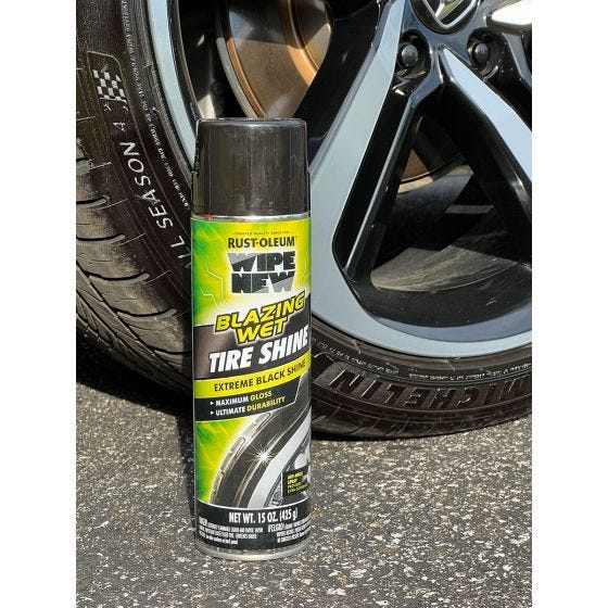 Wipe New Blazing Wet Tire Shine 