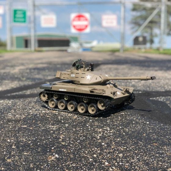 US M41A3 Walker Bulldog R/C Tank