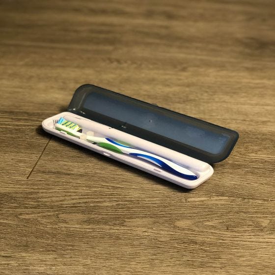 Portable UV Toothbrush Sanitizer