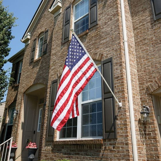 flagpole with flag