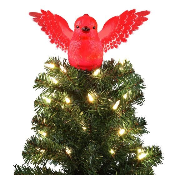 Cardinal Tree Topper 
