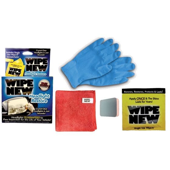 Wipe New Headlight Restore Kit