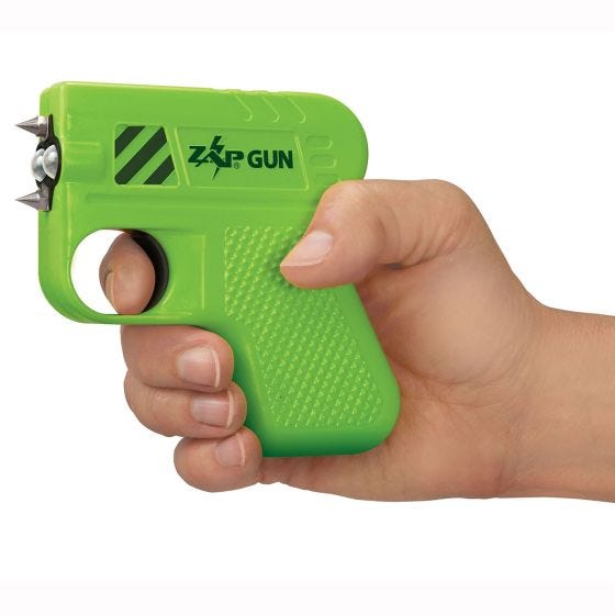 ZapGun in hand