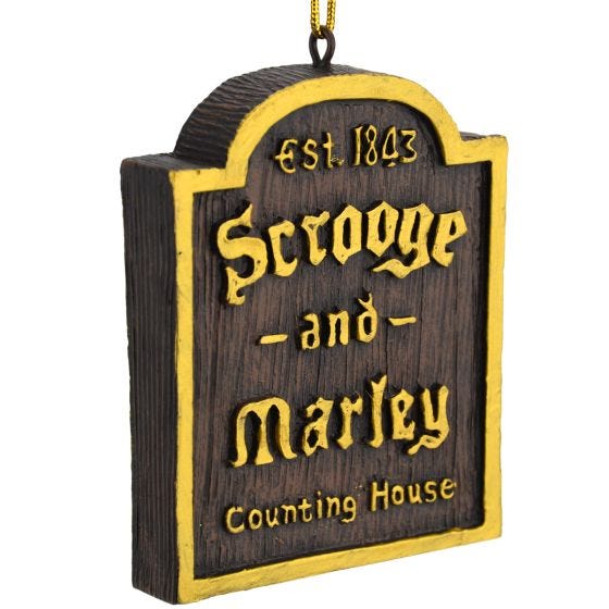 “A Christmas Carol” Counting House Ornament