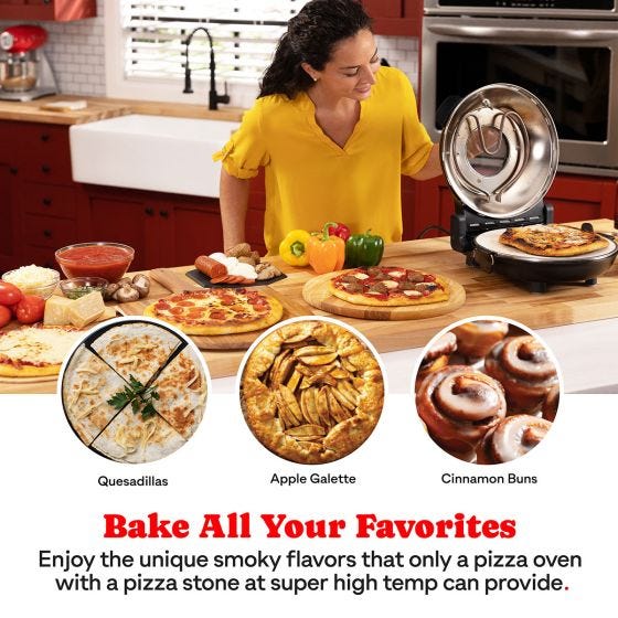 GraniteStone Piezano Pizza Oven 