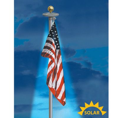 Solar Flagpole Light