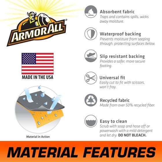 Armor All Waterproof Oil Spill Mat