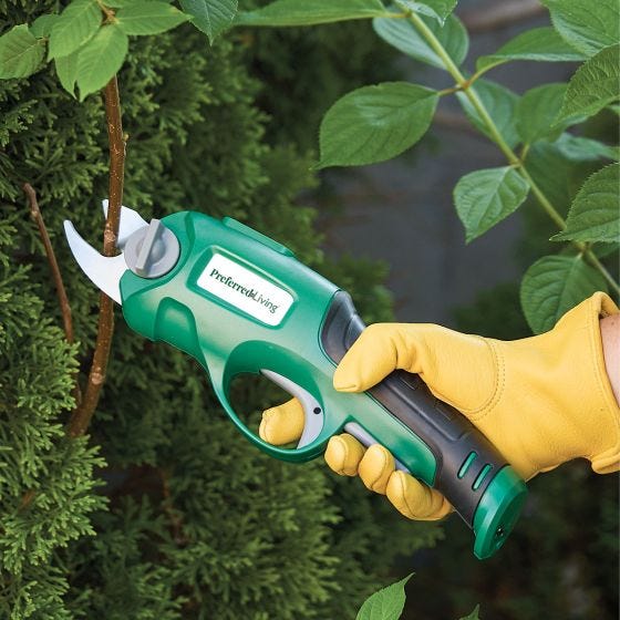 power pruner cutting branches power pruner cutting branches