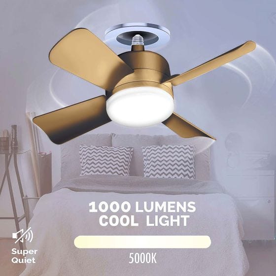 Socket Fan Light