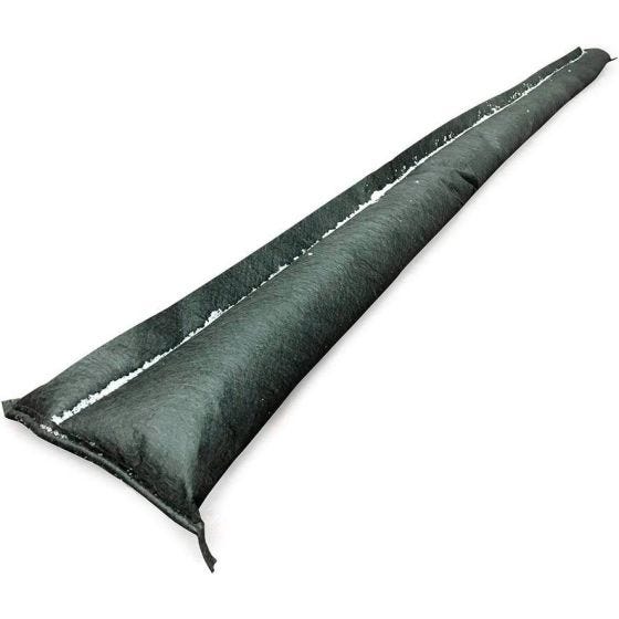 Water Activated Flood Barrier on white