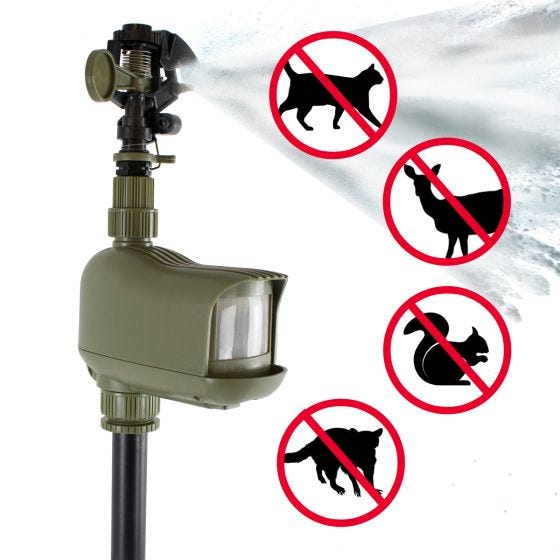 Motion Activated Animal Deterrent & Sprinkler